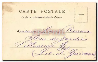 Bazas — Muralhas, Porta do Gisquet — Sully petit fils, livreiro editor, Bazas — Verso