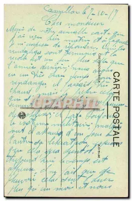 Bourg-sur-Gironde — Porta de Blaye — Editor René Codilhon, Bourg — Verso