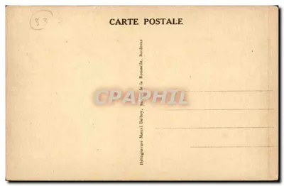 Bordeaux — A Douane — M. D. — Verso