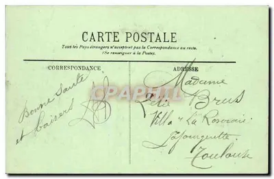 Bordeaux — Porta Pałacu — LL. — Rewers