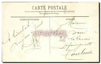 Bordeaux — Plac Bourse — LL. n°59 — Rewers