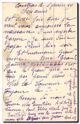 COUTRAS (Gironde) — Vista panorâmica das margens da Dronne — editor não identificado, n° de série 2059 — Verso