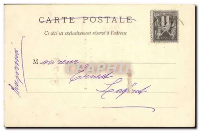 Castillo Clos-Fourtet — Saint-Émilion - Gironde — Déposé W. F. Bordeaux — Reverso