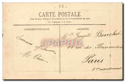 O Ponte sobre a Euille — Cadillac-sur-Garonne — Marcel Delbory, fototipia, Bordeaux — Verso