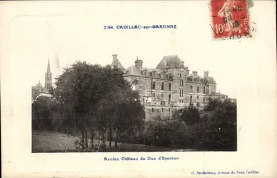 Antigo Castelo do Duque d'Épernon — Cadillac-sur-Garonne — O. Bartholome