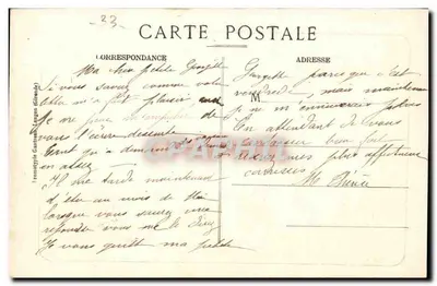 Antigo Castelo do Duque d'Épernon — Cadillac-sur-Garonne — O. Bartholome — Verso