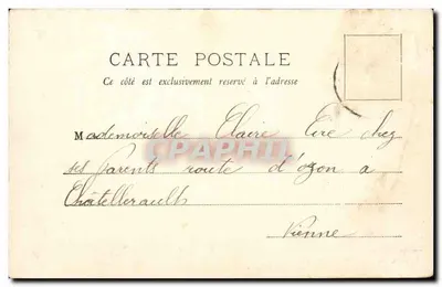 Cadillac-sur-Garonne — Vista geral tirada de Cérons — Henry Guillier, 31, 42 bis e 44, rue Fonneuve - Libourne — Verso
