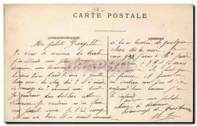 Cataratas de l'Étuille — Alrededores de Cadillac-sur-Garonne (Gironde) — Coll. O. Bartholomé, n° 2197 — Reverso