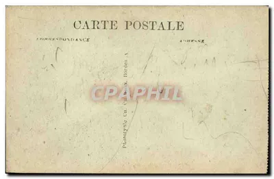 Bordeaux — La Grosse Cloche — C.B. — Maison Riouard — Rewers