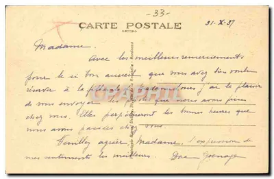 Le Bouscat (Gironde) — La Chiesa — M.D. — Verso