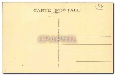 Léognan (Gironde) — Castello Ponteilh — M. D. — Verso