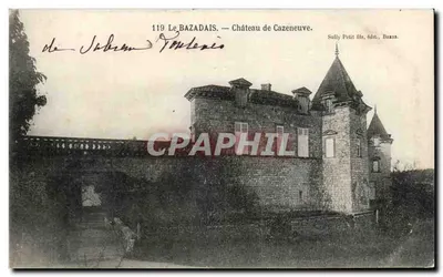 Le Bazadais — Castelo de Cazeneuve — Sully Petit fils, editor, Bazas