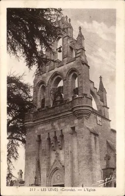 Les Levés (Gironde) — A Igreja — Photo Dany
