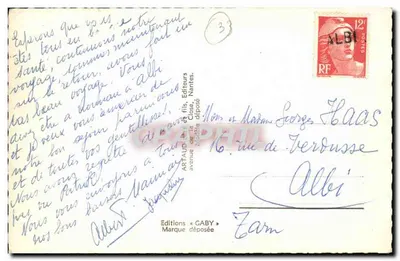Libourne — widok panoramiczny — Wydawnictwo Gaby — Rewers