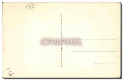 Libourne — Widok z dzwonnicy kościoła św. Jana — wydawca ARA, nr 49 — Rewers