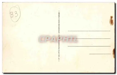 Libourne — Pomnik Upamiętniający Zmarłych (H. Moreau, rzeźbiarz) i Ogrody — LL.34 — Rewers