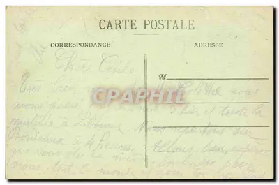 Dzwonnica Kościoła św. Jana — Libourne (Gironde) — Fototypia Marcel Delboy, Bordeaux — Rewers