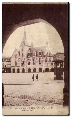Libourne - O Hotel de Ville - Marcel Delboy - Bordeaux