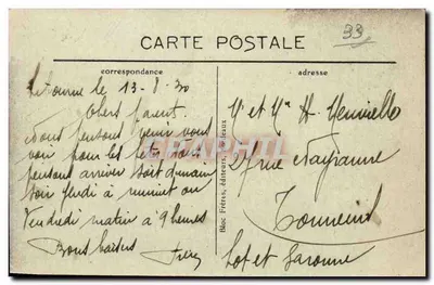 Libourne — Rue Thier — La Fontaine du Jardin Public — BR-4012 — Reverso