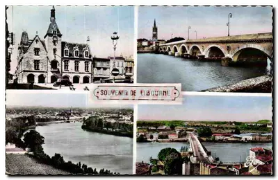 Libourne — Lembrete de Libourne — L. Chatagneau, fotógrafo