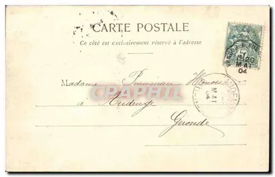 Saint-Julien, vicino a Pauillac (Médoc) — Chiesa di Saint-Julien — Henri Guillier, 31, 42 bis e 44, rue Foumeuve, Libourne — Verso