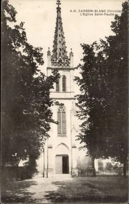 Igreja de São Paulo — Carbon-Blanc (Cironde) — A.H. Carbon-Blanc