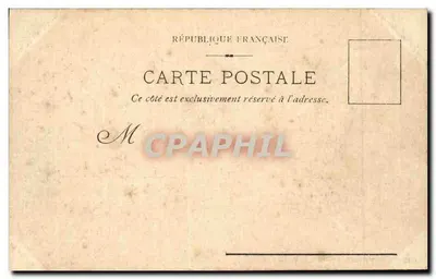 Bordeaux – Hotel de Ville — J. L., Wydawca, Bordeaux. N°5 — Rewers
