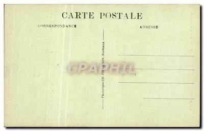 Bordeaux — La Grosse Cloche — C.B. — Verso