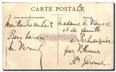 Bordeaux — Douane — C. B. — Rewers