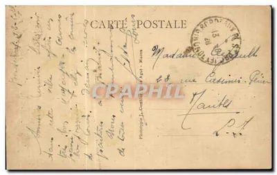 Bordeaux — Ogólny widok i most — Fototyp J. Cambier, Agat - Macon — Rewers