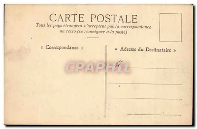 Toulon — Plac Wolności. Aleja Palmy — kolekcja A. Couturier, nr 52 — Rewers