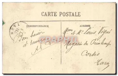 Pogrzeby ofiar strasznej katastrofy "Liberté" — Monseigneur biskup Fréjus i pierwsze przedłużenia — LL. — Rewers