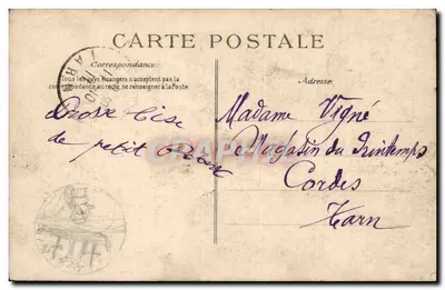Catástrofe do "Liberté" — Os destroços — Editor (E.D.) — n° de série (51D) — Verso
