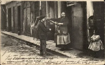 Toulon — A Vendedora de Presentes — Cliché Giraud