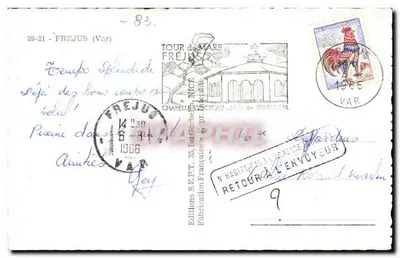 Fréjus — Lembrete de Fréjus — Éditions Graphphil — Verso