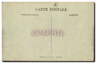 Toulon — Piazza d'Armi — Kiosco Musicale — Edizione L.F.F. — Verso