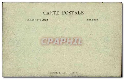 Toulon — Le Mourillon — La Mitre — Edição L.F.E. — n°136 — Verso