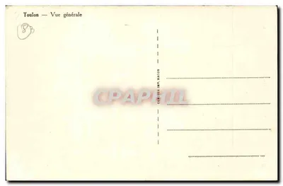 Toulon — Ogólny widok — Comien Imp. Macon — Rewers