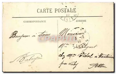 Toulon — Plac Wolności — Aleja Palmy — LL. — Rewers