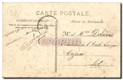 Toulon - Algemene uitzicht van St-Mandrier — A. Bougault, n° 773 — Achterkant