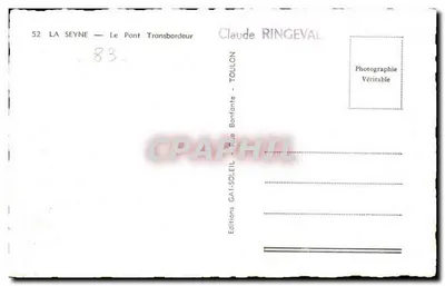 ला सेन - ले पॉं ट्रांसबोर्डेयर - एडिशन गे-सॉलेयल — पीछे