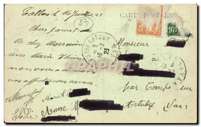 Callas (Var) — Vista geral — Verso