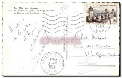 A Costa dos Maures — A Praia, a Ponta do Gourdon e o Cabo Bénat — Éditions Frébella — Verso