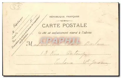 Brignoles - Kaplica Najświętszej Maryi Panny Nadziei — Fototyp. E. Lacour - Marsylia - n°1408 — Rewers