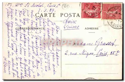 L'Escottée - Le Pradet (Var) — dom z schodami i cedrami — Rewers