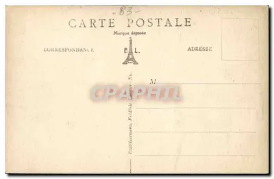 Saint-Raphaël-Valescure (Var) — Igreja Anglicana — Editor Frédéric Langner, n°29 — Verso