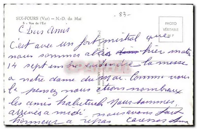 Six-Fours (Var) — N.-D. van Mei — Uitzicht van het Oosten — Uitgever Express — Achterkant