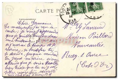 Toulon - Poczta — wydawca nieznany, nr 101 — Rewers