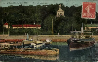 Tamaris-sur-Mer — Vista do Manteau — editor não identificado, n°7