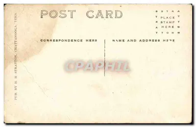 Soldados jogando no Crap Game — editor H. H. Stratton, Chattanooga, Tenn. — Verso